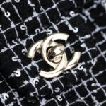 CHANEL 24p Tweed Black and White - 1:1 premium replica handbag
