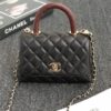 CHANEL 23P Coco Lizard Handle - ultra-realistic fake purse