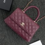 CHANEL 23P Coco Burgundy - premium superclone handbag