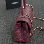 CHANEL 23P Coco Burgundy - premium superclone handbag
