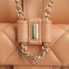 CHANEL 23A Backpack Small Caramel - premium superclone handbag