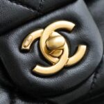 CHANEL CF Double Pearl Black - top-grade luxury bag dupe