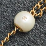CHANEL CF Double Pearl Black