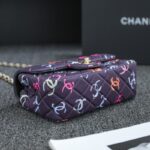 CHANEL 24s Graffiti Classic Flap Mini - top-grade luxury bag dupe