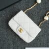 CHANEL CF Double Pearl White - high-end replica designer purse