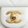 CHANEL CF Double Pearl White - high-end replica designer purse