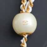 CHANEL 24s Double Pearl White - designer handbag clone