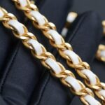 CHANEL 24s Double Pearl White