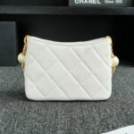 CHANEL 24s Double Pearl White