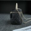 CHANEL 24s Pearl Handle Box Black - elite factory replica handbag