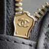 CHANEL 24s Pearl Handle Box Black - affordable luxury replica bag