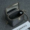 CHANEL 24s Pearl Handle Box Black - elite factory replica handbag