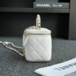 CHANEL 24s Pearl Handle Box White