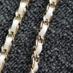 CHANEL 24s Pearl Handle Box White