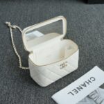 CHANEL 24s Pearl Handle Box White - high-quality designer bag dupe