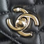 CHANEL 24s Pearl Handle Black