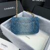 CHANEL Classic Flap 20cm Denim - designer handbag clone