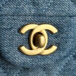 CHANEL Classic Flap 20cm Denim - 1:1 premium replica handbag