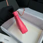 CHANEL 24s Mini Horizontal Rose Red - top-grade luxury bag dupe