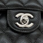 CHANEL Classic Flap 23cm Black Silver - high-end replica designer purse