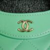 CHANEL 24s Mini Horizontal Green - affordable luxury replica bag