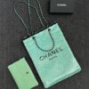 CHANEL Sequin Shoulder Bag Green - affordable luxury replica bag