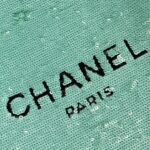 シャネル スパンコール ショルダーバッグ グリーン