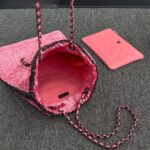 CHANEL Sequin Shoulder Bag Pink - top-grade luxury bag dupe