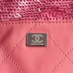 CHANEL Sequin Shoulder Bag Pink - 1:1 premium replica handbag
