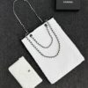 CHANEL Sequin Shoulder Bag White - premium superclone handbag