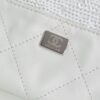 CHANEL Sequin Shoulder Bag White - best quality fake designer bag