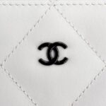 CHANEL Sequin Shoulder Bag White - designer handbag clone