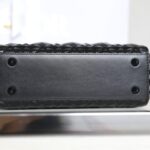 Replica Lady Dior Ultramatte Black Grid Abc