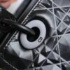Fake Lady Dior Ultramatte Black Grid Abc - elite factory replica handbag