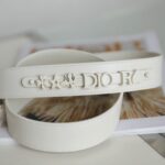 Replica Lady Dior Ultramatte White Grid Abc