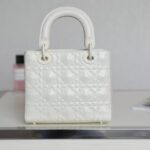 Replica Lady Dior Ultramatte White Grid Abc