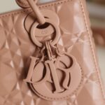 Replica Lady Dior Ultramatte Apricode Grid Abc - high-quality designer bag dupe