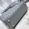 Replica Lady Dior Ultramatte Grey Grid Abc - 1:1 premium replica handbag