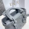 Replica Lady Dior Ultramatte Grey Grid Abc - high-quality designer bag dupe