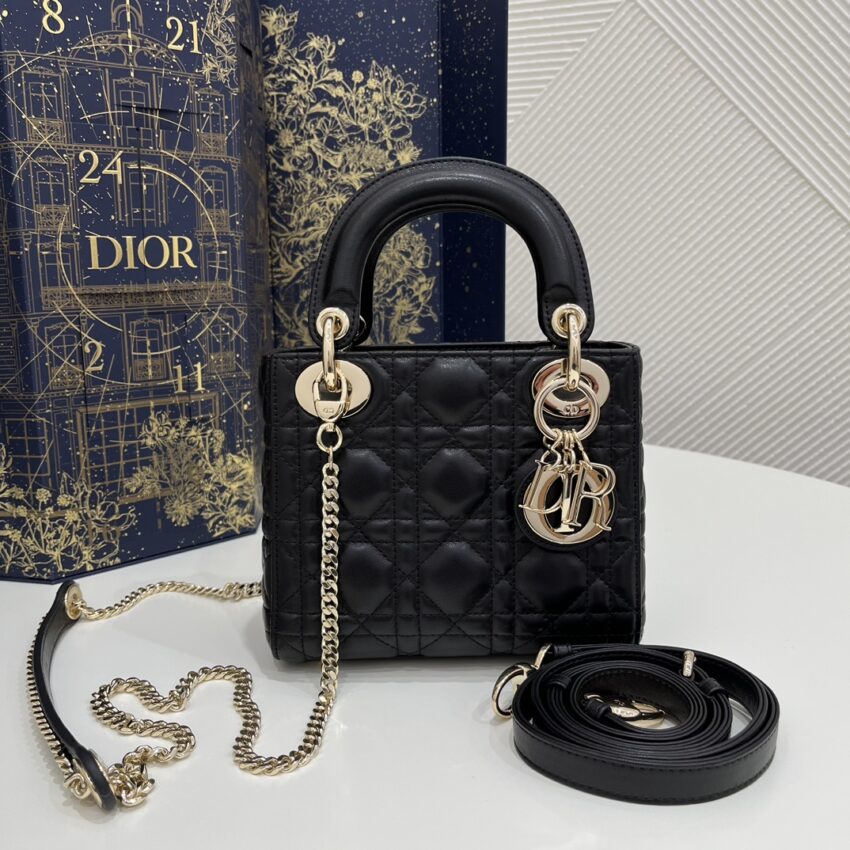 Replica Lady Dior Mini Black - affordable designer bags Replica Lady Dior Mini Black - affordable designer bags