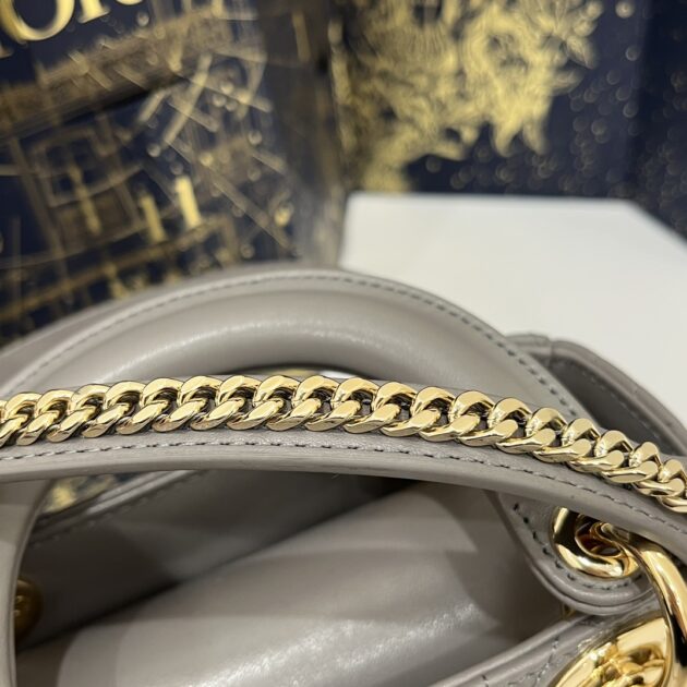 Lady Dior Mini Stone Grey - Image 4