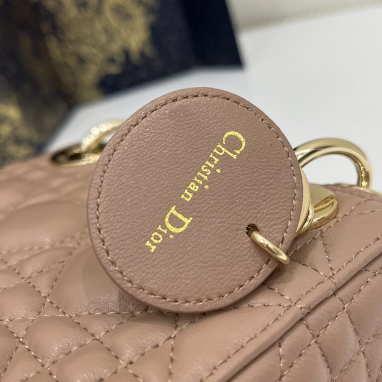 Lady Dior Mini Apricot - Image 4