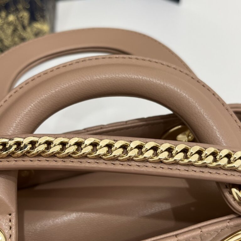 Lady Dior Mini Apricot - Image 5