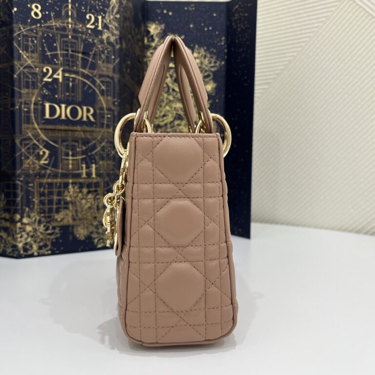 Lady Dior Mini Apricot - Image 2