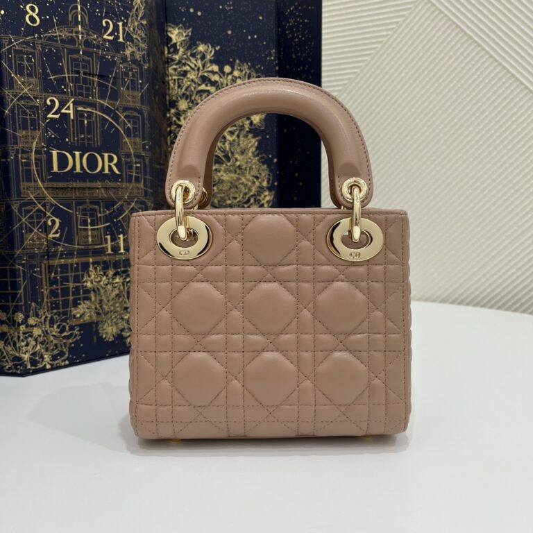 Lady Dior Mini Apricot - Image 7