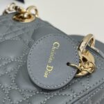 Replica Lady Dior Mini Cloud Grey