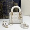 Fake Lady Dior Mini White - best quality fake designer bag
