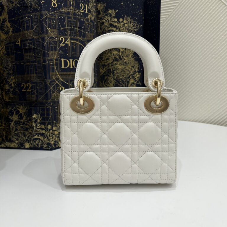 Lady Dior Mini White - Image 6