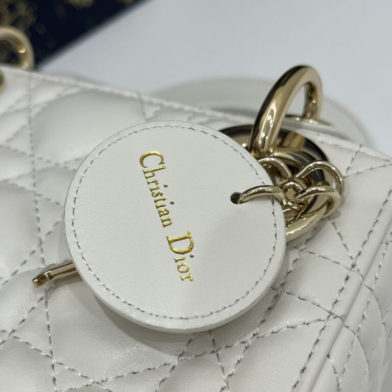 Lady Dior Mini White - Image 7