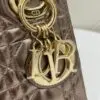 Replica Lady Dior Mini Golden – Tone Metallic - high-quality designer bag dupe